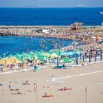 Plajele din Constanța și Mamaia în prima zi de vacanță adevărată